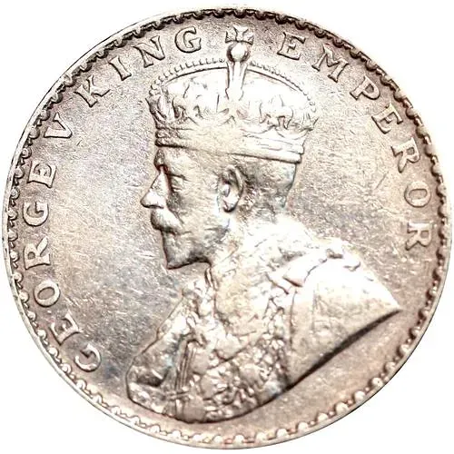 1 рупия 1912, без обозначения монетного двора [Индия / Британская Индия]