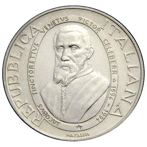 1000 лир 1994, 400 лет со дня смерти Тинторетто [Италия]