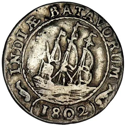 1/8 гульдена 1802 [Индонезия / Голландская Ост-Индия]