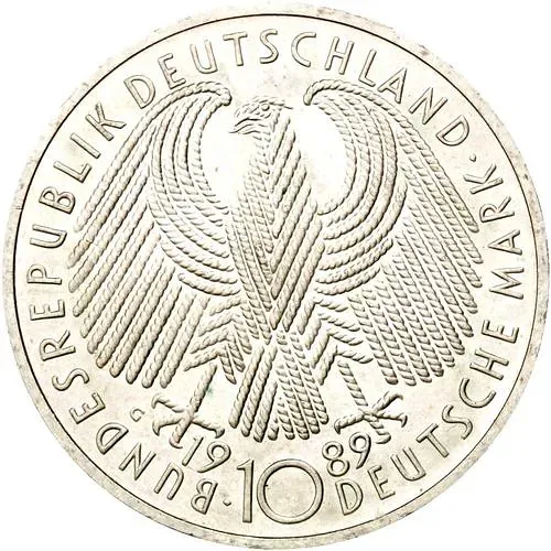 10 марок 1989, 40 лет ФРГ [Германия / ФРГ]