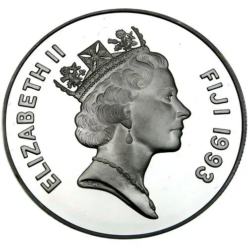 10 долларов 1993, Олимпийские игры [Фиджи] Proof