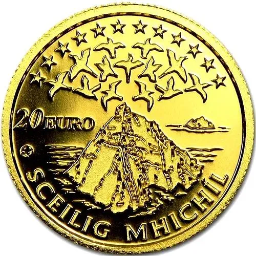 20 евро 2008, остров Скеллиг-Майкл [Ирландия] Proof