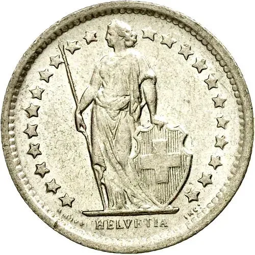 1/2 франка 1965 [Швейцария]