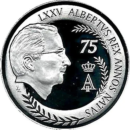 10 евро 2009, Альберт II [Бельгия] Proof