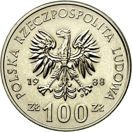 100 злотых 1988, королева Ядвига [Польша]