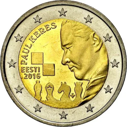 2 евро 2016, Пауль Керес Эстония [Эстония]