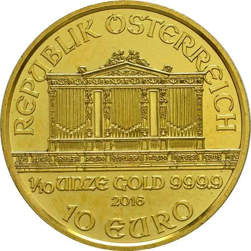 10 евро 2016, филармоникер Австрия [Австрия]
