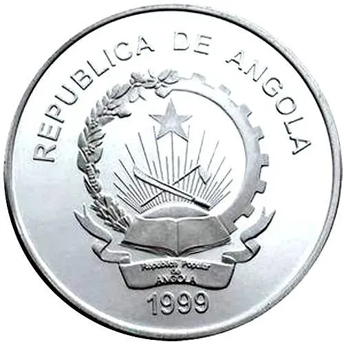 10 кванз 1999, ОИ [Ангола] Proof