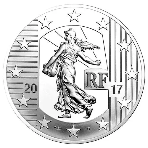 10 евро 2017, луидор [Франция] Proof