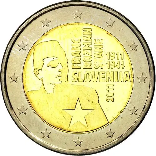 2 евро 2011, Франц Розман [Словения]