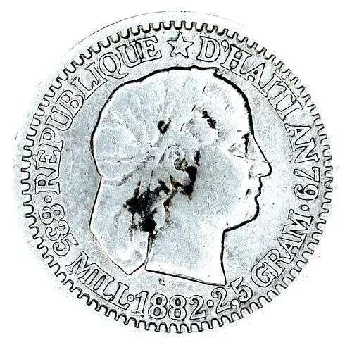 10 сантимов 1882 [Гаити]