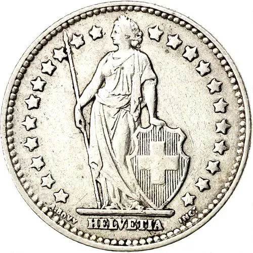 1 франк 1937 [Швейцария]