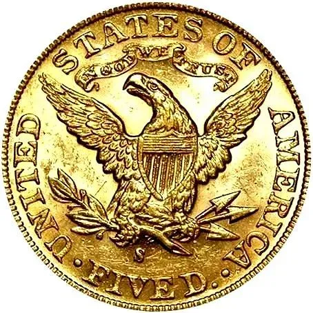 5 долларов 1899, голова Свободы [США]