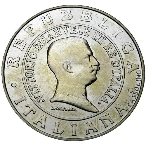 1 лира 1999, История лиры - лира 1915 года [Италия]