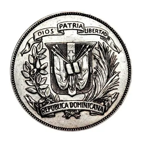 1 песо 1939 [Доминикана / Доминика]