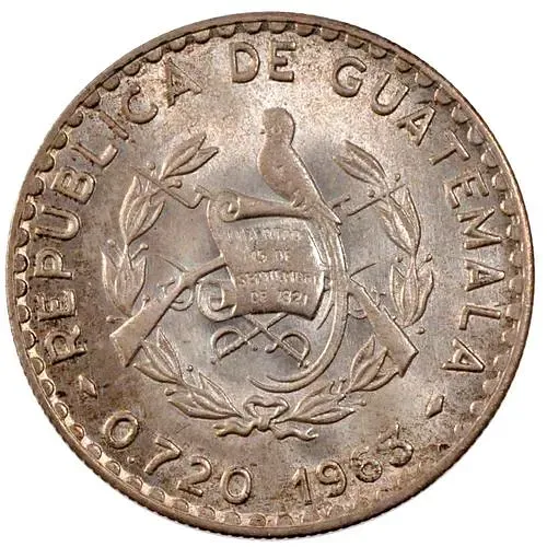 50 сентаво 1963 [Гватемала]