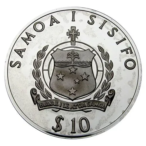 10 тала 1992, Вымирающие виды [Самоа] Proof