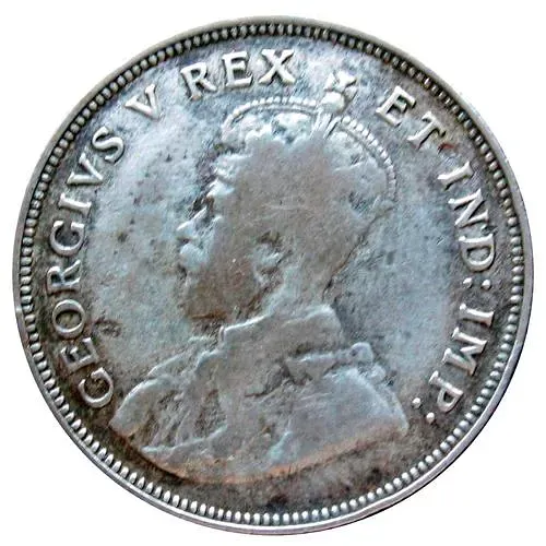 1 шиллинг 1921, без букв [Восточная Африка]