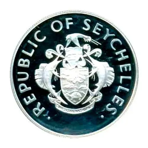 25 рупий 1995, 50 лет ООН [Сейшельские Острова] Proof