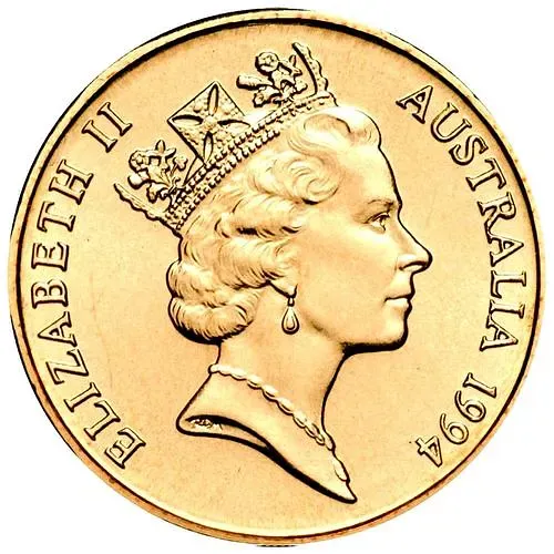1 доллар 1994, S, 10 лет выпуску монет 1 доллар [Австралия]