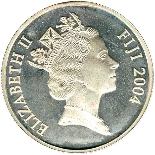 2 доллара 2004, Чемпионат мира по футболу 2006, Германия [Фиджи] Proof