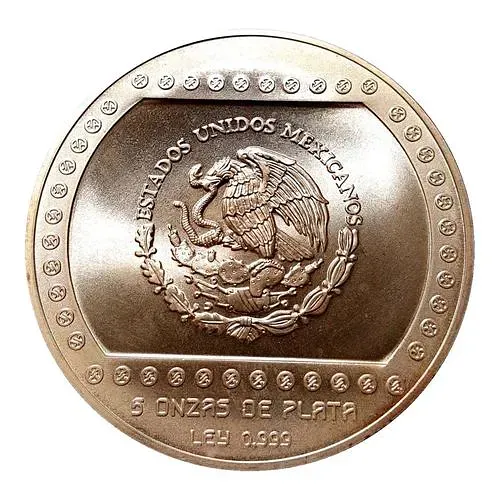 10 новых песо 1993, Пирамида Кукулькана [Мексика]