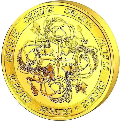 20 евро 2007, кельтская культура [Ирландия] Proof