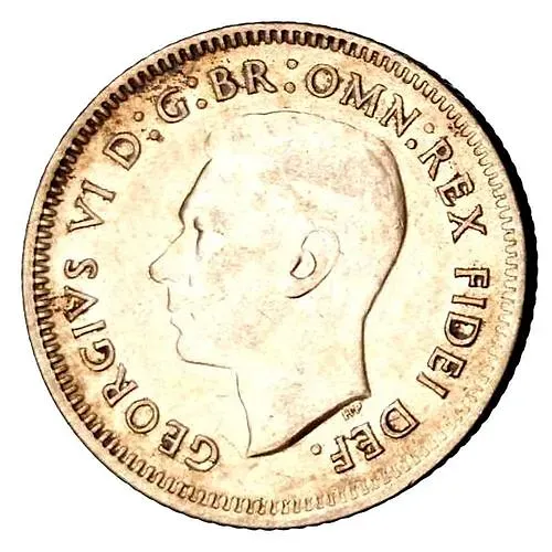Sixpence 1950 [Australia]