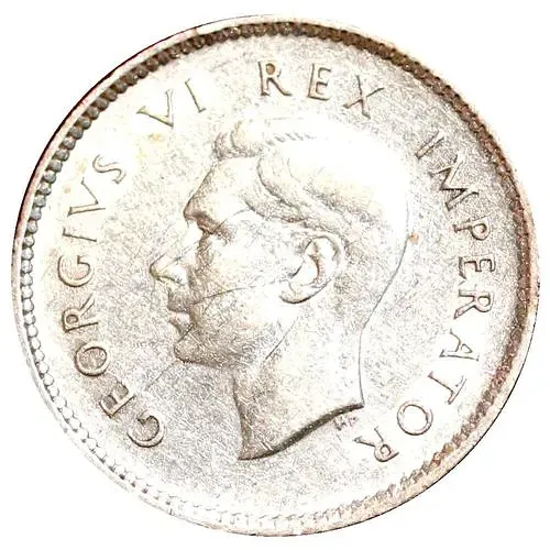 3 пенса 1937 [ЮАР]