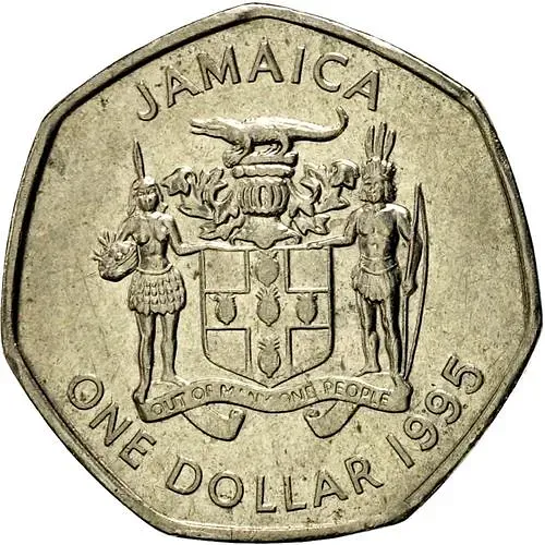 1 доллар 1995 [Ямайка]
