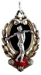 Жетон «I место. Лужский лагерный сбор 1928 г.»