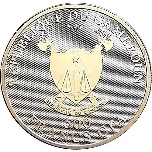 500 франков 2010, Знаки зодиака - Близнецы [Камерун]