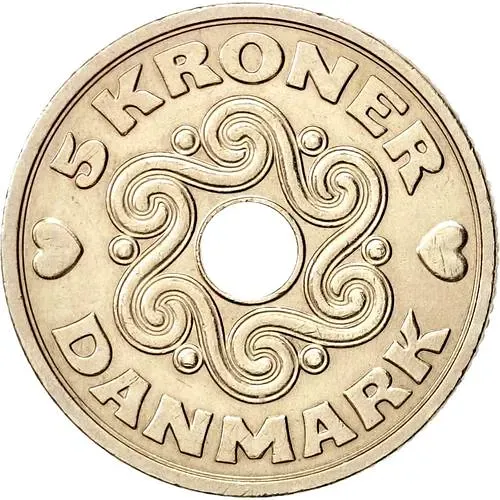 5 крон 1990 [Дания]