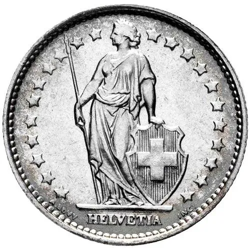 1 франк 1967 [Швейцария]