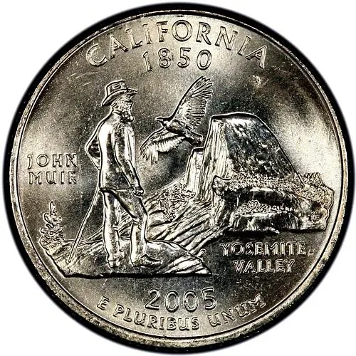 25 центов 2005, Калифорния [США]