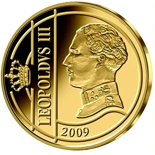 12,5 евро 2009, Леопольд III [Бельгия] Proof