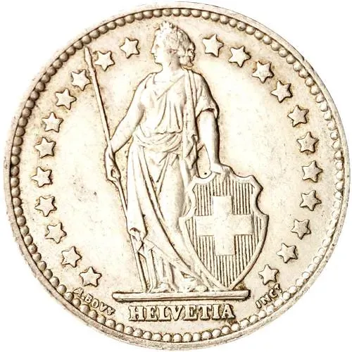 1 франк 1958 [Швейцария]