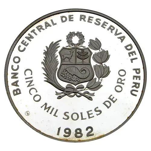 5000 Soles 1982, 1982 FIFA World Cup (2 Players) [Peru]