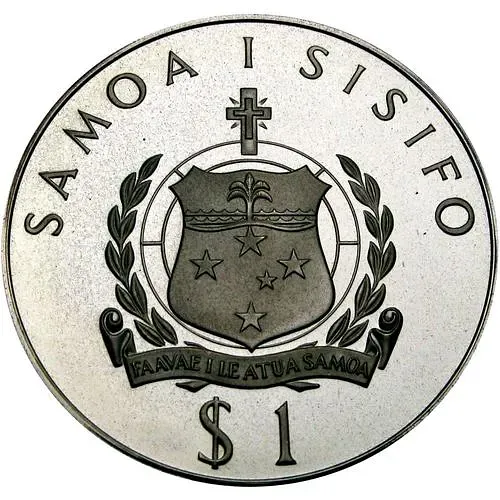 1 тала 1977, Елизавета [Самоа] Proof