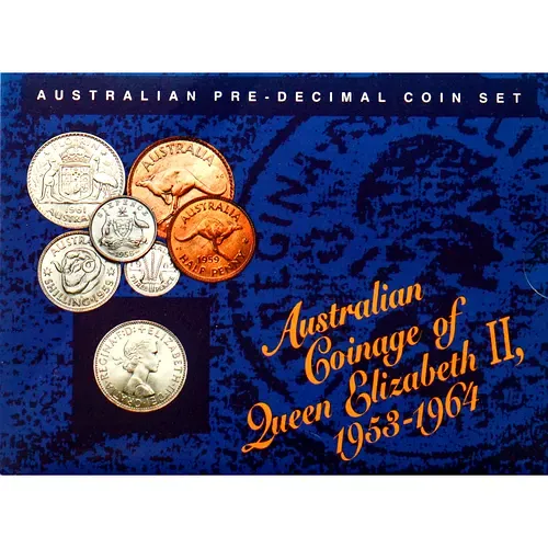 Набор Монет "Австралия" 1953-1964