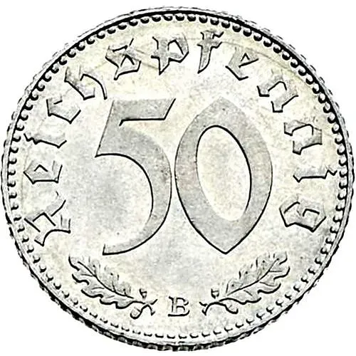 50 рейхспфеннигов 1943 [Германия / Третий рейх]