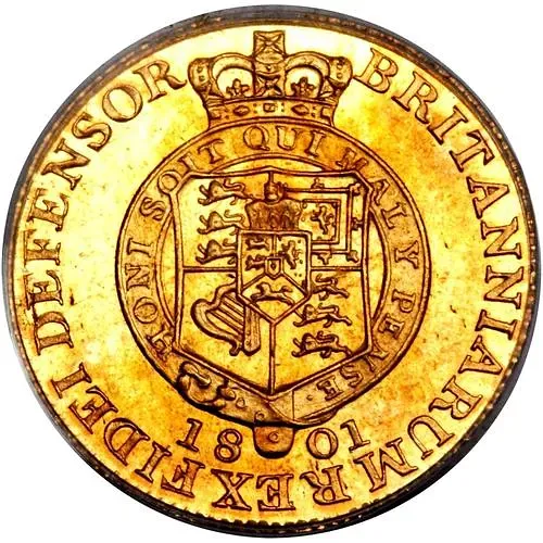 1/2 гинеи 1801 [Великобритания]