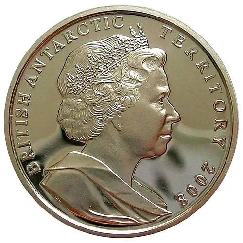 2 Pounds 2008, 100 Years of Granting Letters Patent [British Antarctic Territory] Proof