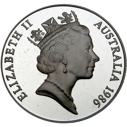10 долларов 1986, 150 лет Австралии - штат Южная Австралия [Австралия] Proof