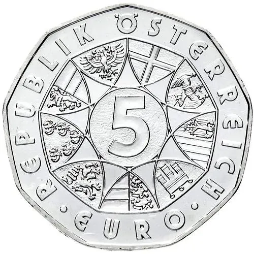 5 евро 2006, председательство Австрии [Австрия]