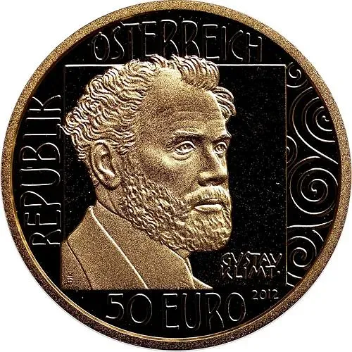 50 евро 2012, портрет Адели [Австрия] Proof