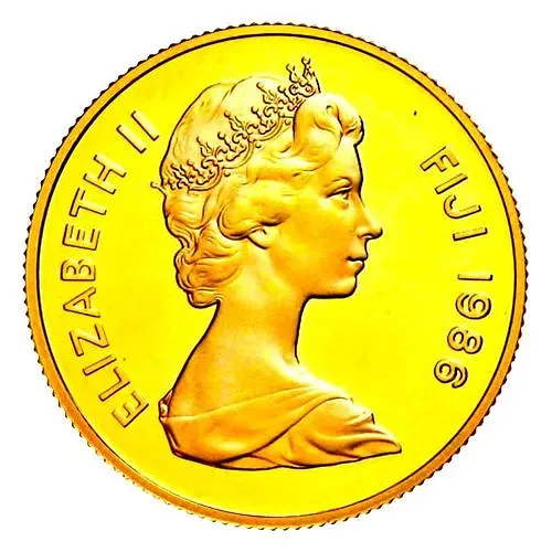 200 долларов 1986, 25 лет Всемирному фонду дикой природы [Фиджи] Proof