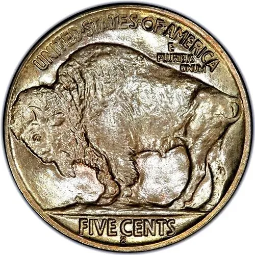 5 центов 1920, S, буффало [США]