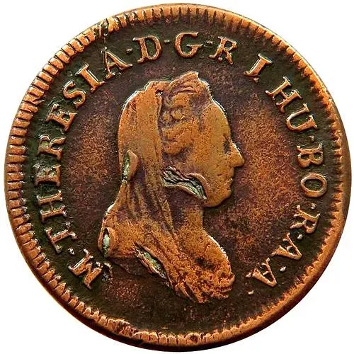 1 крейцер 1780, Мария Терезия [Австрия]