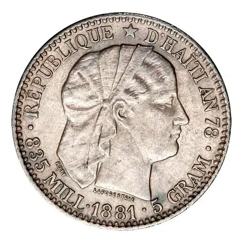 20 сантимов 1881 [Гаити]